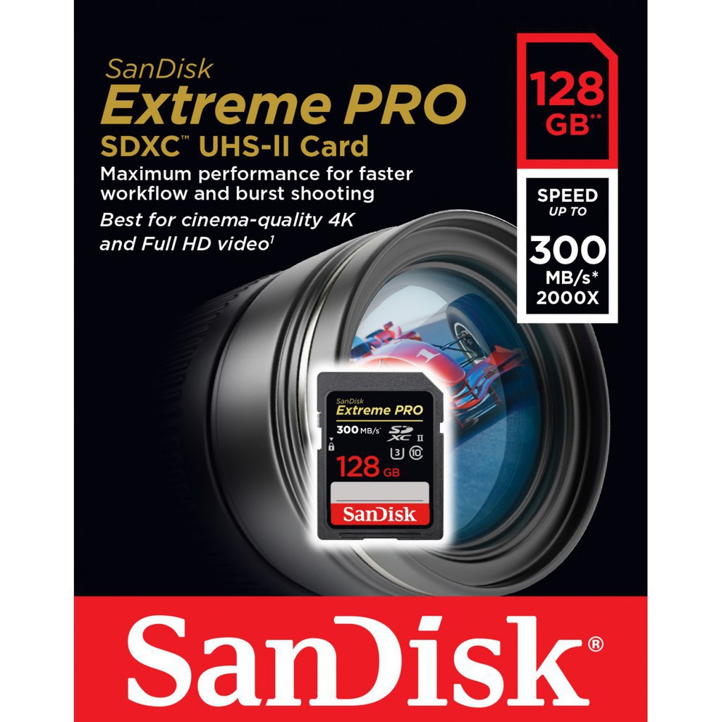Sandisk Extreme Pro SDHC UHS-I 95MB/s 8GB