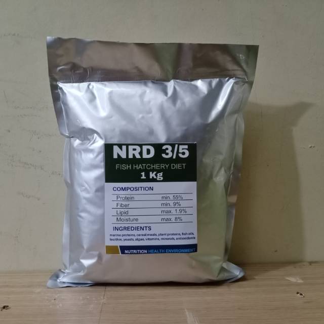 PELET NRD 3/5 KEMASAN 1 KG / NRD 300-500 MIKRON