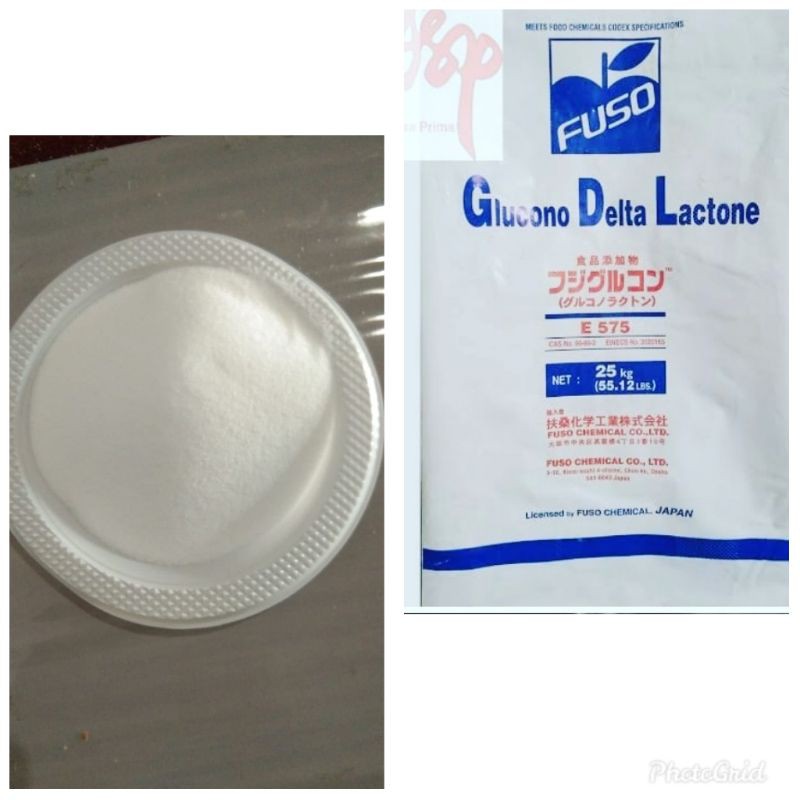 

Glucono Delta Lactone GDL Cioko Sekau Tahu Ex. Jepang 500 Gram