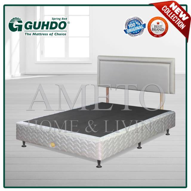 Divan dan Sandaran 90, 100, 120, 140, 160, 180, 200 x 200 Prospine Style (TANPA KASUR) Guhdo Springb