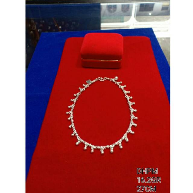 GELANG KAKI PERAK