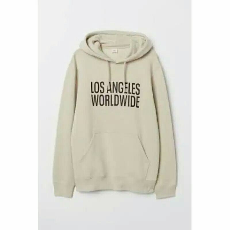 jaket hoodie los angeles h&m
