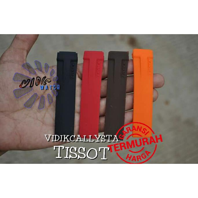 promo | diskon | sale RUBBER STRAP TISSOT T-RACE AUTOMETIC CHRONOGRAPH TALI JAM TISSOT terbaik |
