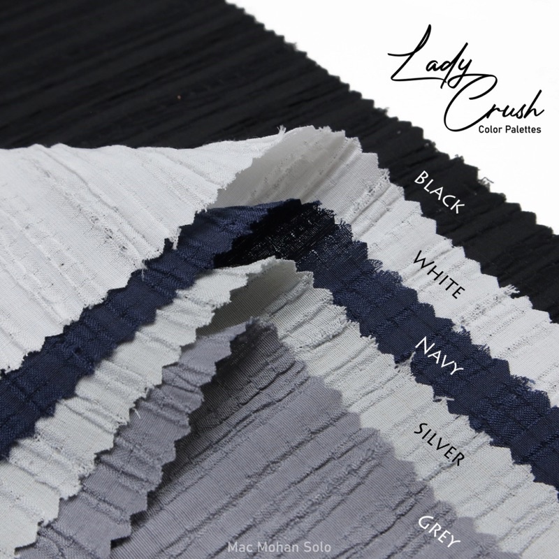 [NEW ARRIVAL] KAIN LADY CRUSH CRINKLE FASHION HITZ KRINKEL CRUSH RAYON AIRFLOW CRINKLE TYPE LADYCRUSH BEST SELLER HARGA TERMURAH CRINKLE PLEATS PLISKET PREMIUM QUALITY GROSIR ECER URAGIRI