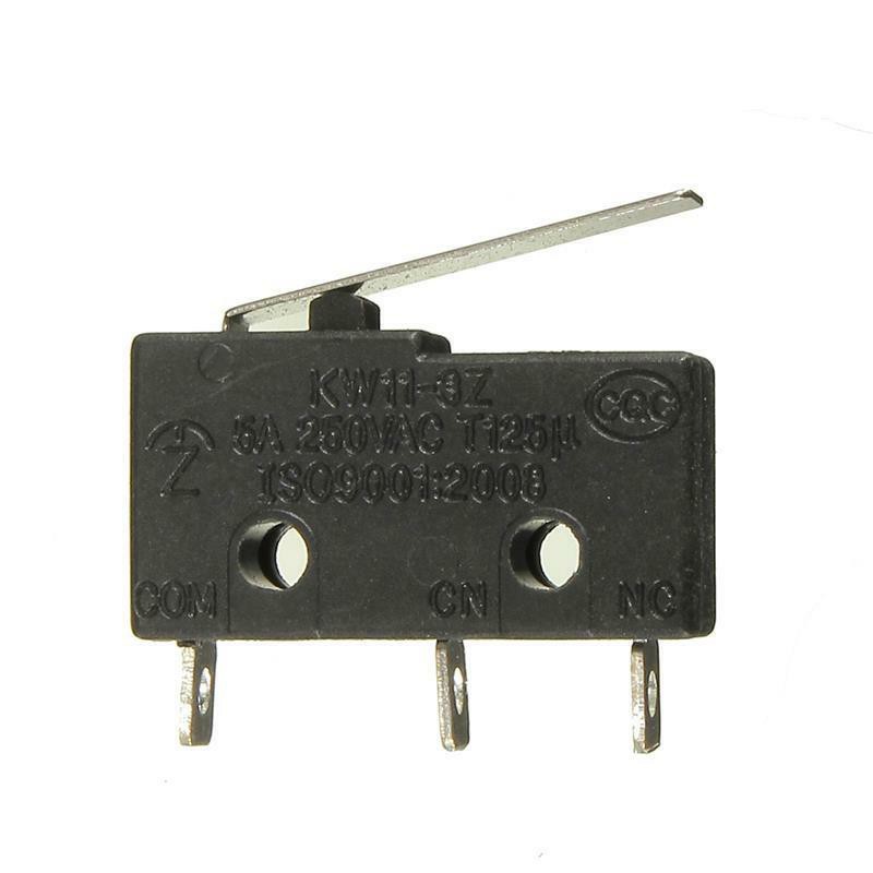 Micro Limit Switch KW11-3Z 5A 250V 3 Pin Saklar Terminal Gagang NO NC