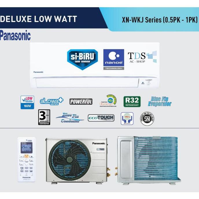 AC Panasonic CS/CU - XN7WKJ - Deluxe aLowa 3/4 PK - R32.