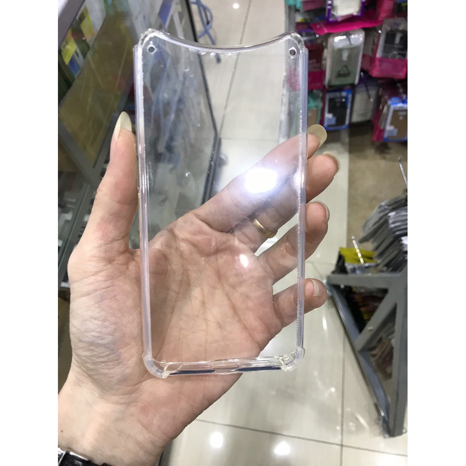 Anti crack acrylic tebal case bening oppo find x