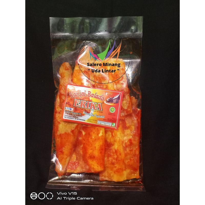 

Sanjai Balado Panjang Erika 200 gr