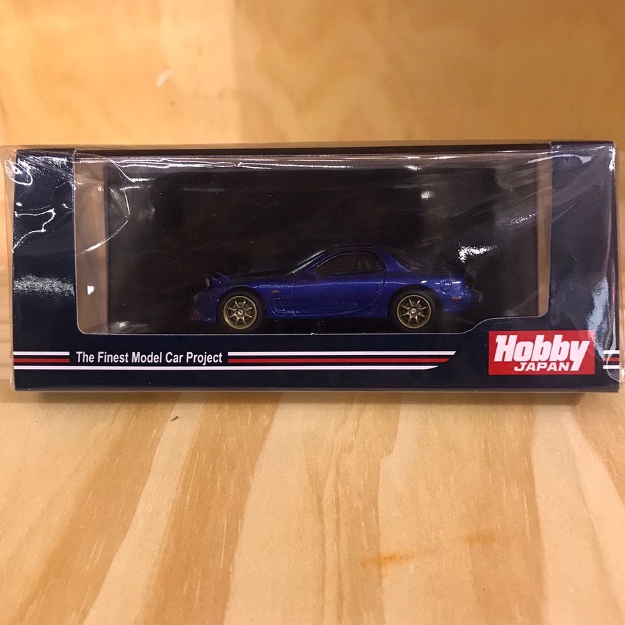 HOBBY JAPAN MAZDA RX-7 FD3S (A.SPEC) GT WING INNOCENT BLUE MICA
