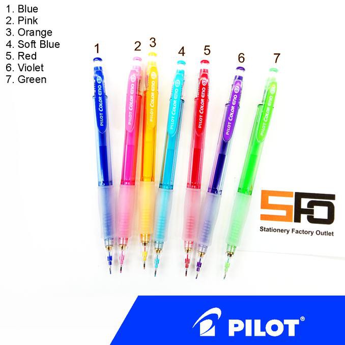 

Pensil Mekanik Warna Pilot Color Eno 0.7mm BIG SALE