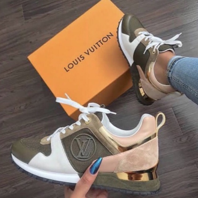 Sepatu Wanita - Louis Vuitton Sneakers LV Run Away 7 Colors - PRM