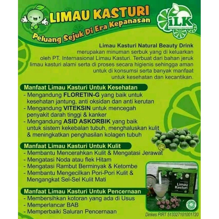 Limau Kasturi Ilk Original Indonesia