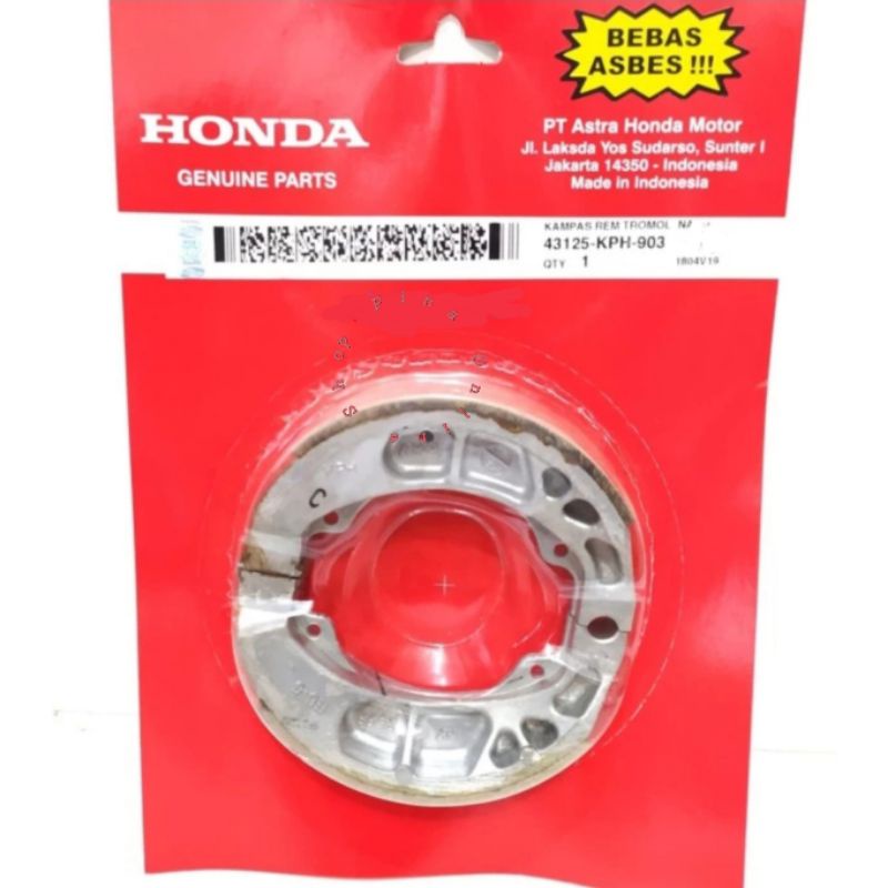 KPH Kampas Rem Tromol – Honda Kharisma, Revo Absolute, Supra X 125