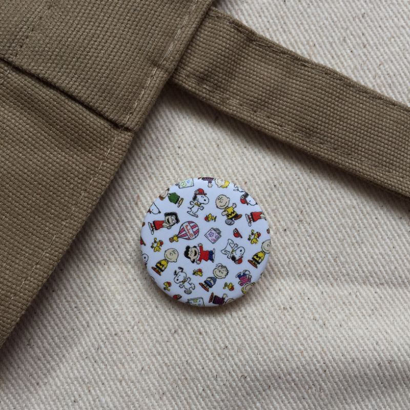 PIN SNOOPY BADGE BROS BROOCH