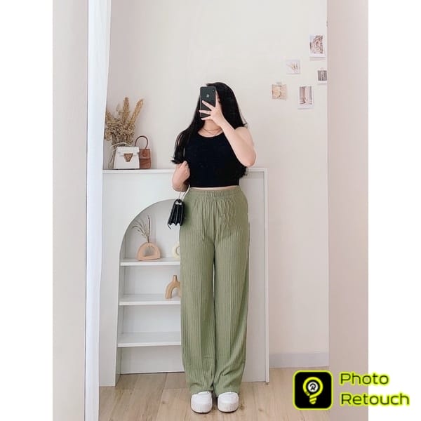 BEFAST - ZEC OOTD Wanita Celana Kulot RYKA / ⭐️PREMIUM APRIL KNIT⭐️Celana Kulot Kiyora / Celana Panjang Wanita / Celana Kulot kekiniaan Wanita Remaja / Kulot Panjang Polos / Trendy / Terbaru 2022 / Terlaris / Celana Kulot Casual