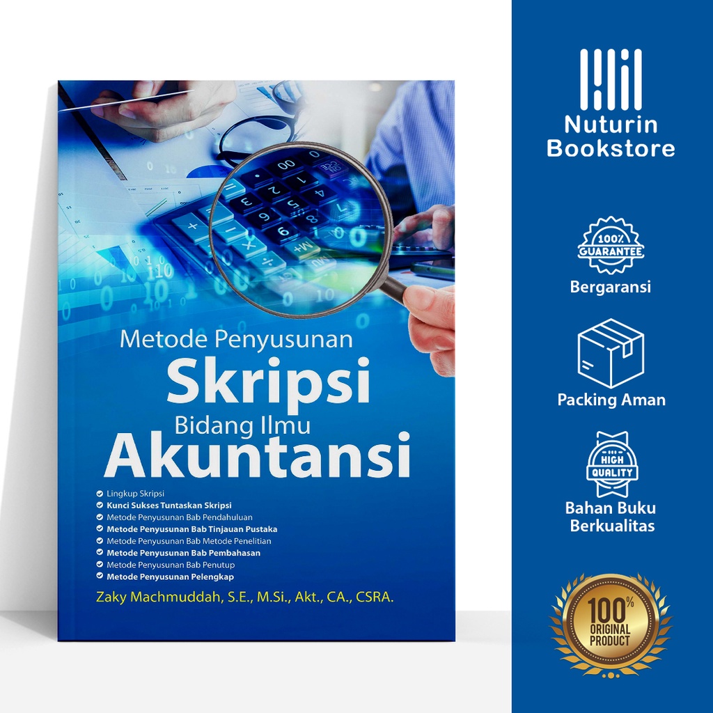 Buku Ilmu Akuntansi Metode Penyusunan Skripsi