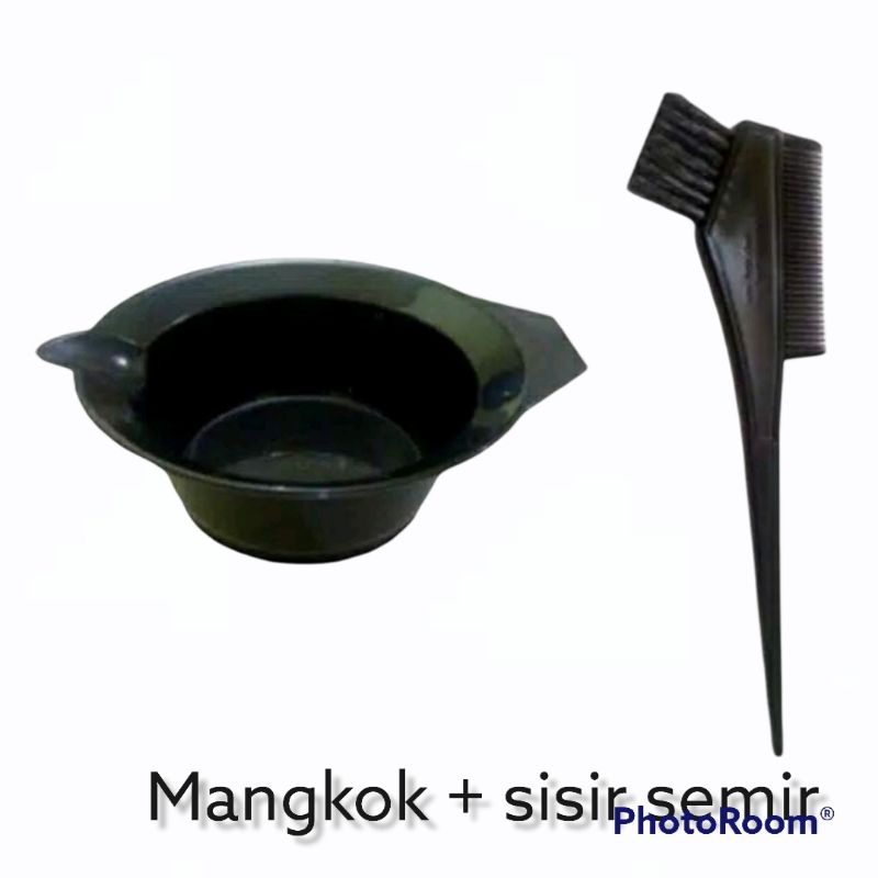 Mangkok Semir Sisir semir Bahan Tebal