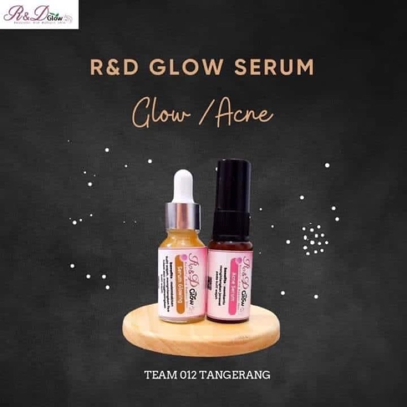 serum R&D glow bpom ori 100%
