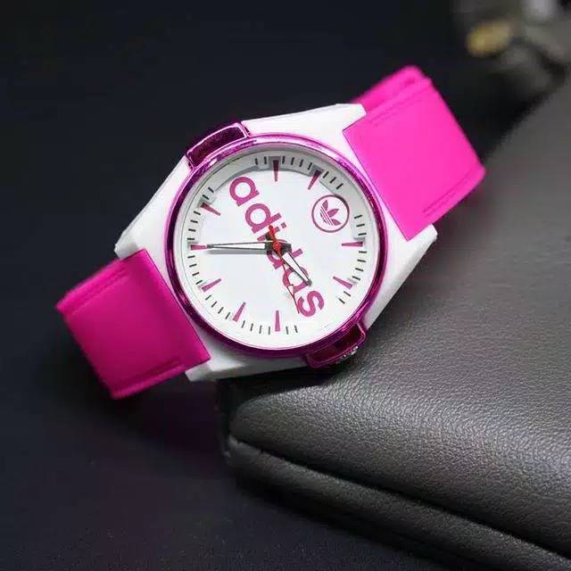 COD ( Bayar Ditempat ) Jam Tangan Wanita Adidas Logo Tengah / Ready 5 Warna