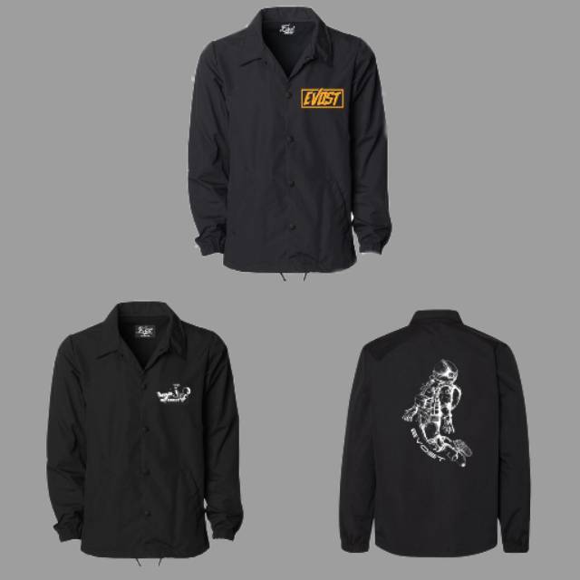 Jaket Coach Distro Evost Original Hitam