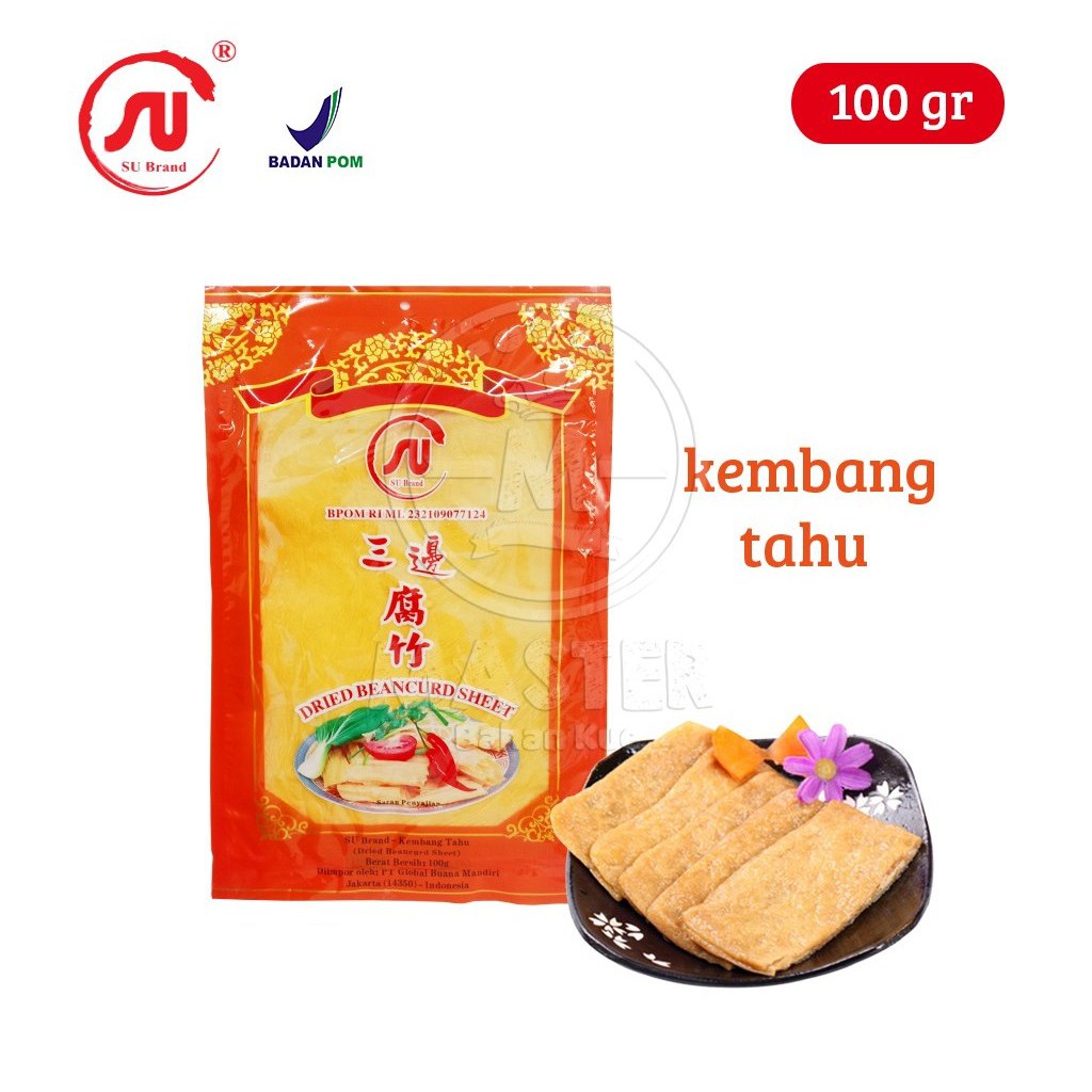 

Kembang tahu / Kulit Tahu Soft / Dried Bean Curd Sheet [1 pcs]