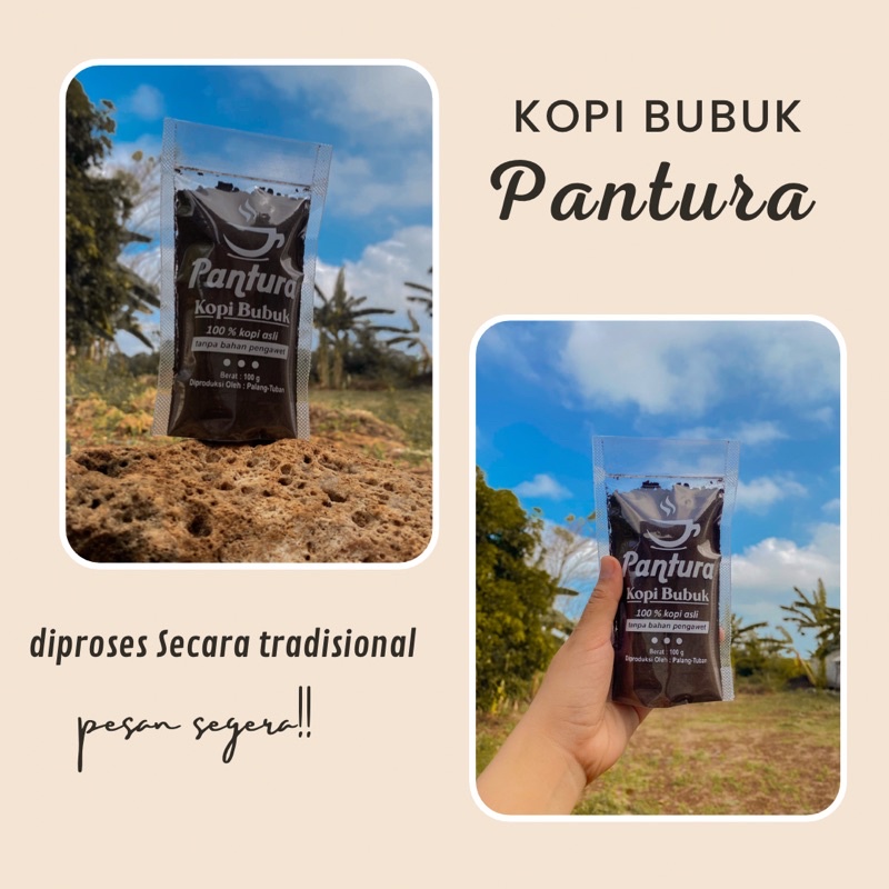 

KOPI BUBUK PANTURA 100gr TRADISIONAL MURAH