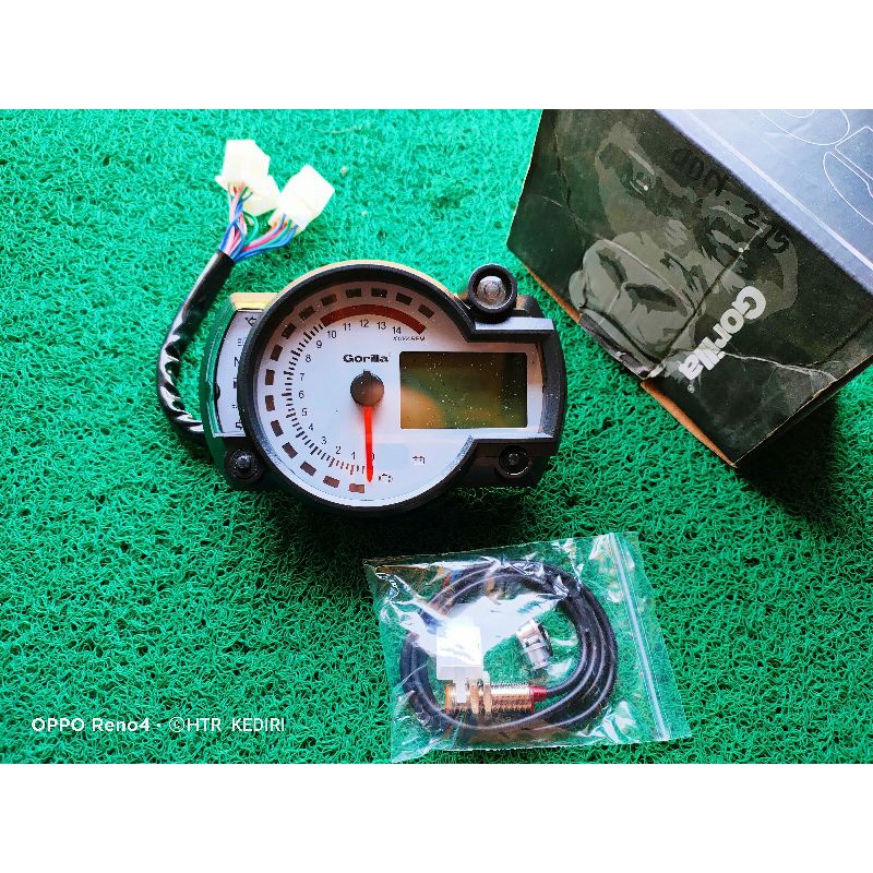SPIDOMETER SPEEDOMETER SEPIDO METER VARIASI KOSO RX 2 RX2N IMPORT LAYAR PUTIH