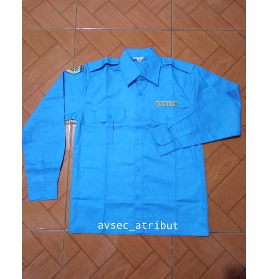 Harga Murah.. BAJU SERAGAM AVSEC PERHUBUNGAN PRIA/ATRIBUT AVSEC