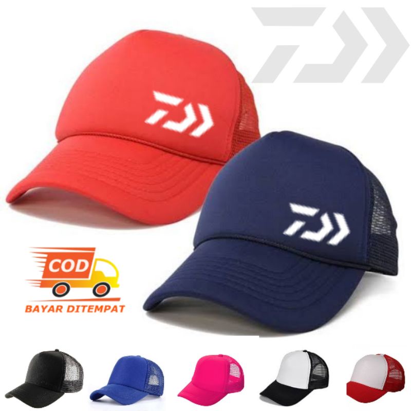 Topi mancing topi jala logo DA IWA