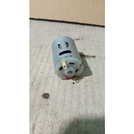 dinamo RS380 12volt dc,,,buat pengganti dinamo kipas angin mobil double head