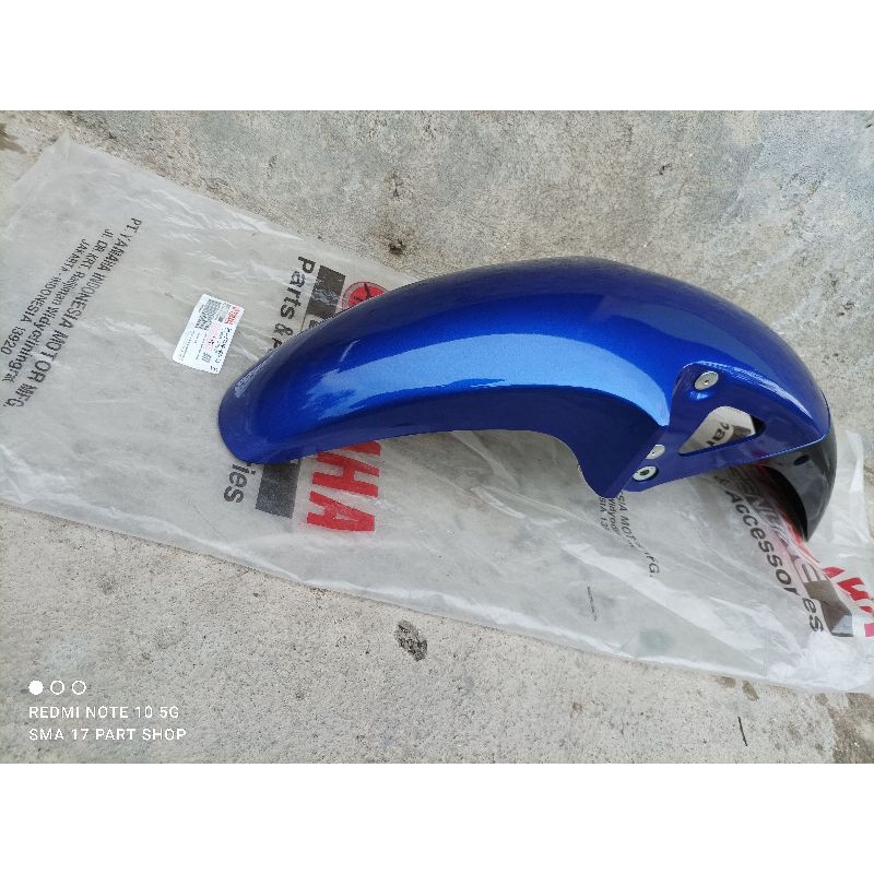 spakbor depan rx king biru