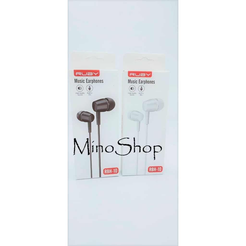 HEADSET/ HF/ HANDSFREE RUBY MEGA BASS RBH-10