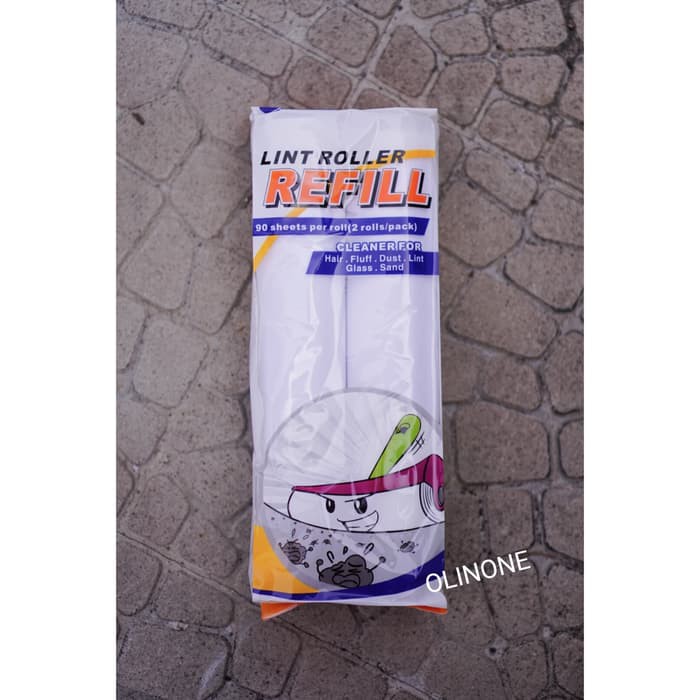 UROCLEAN LINT ROLLER REFILL Isi 2 Pcs TERMURAH TERLARIS