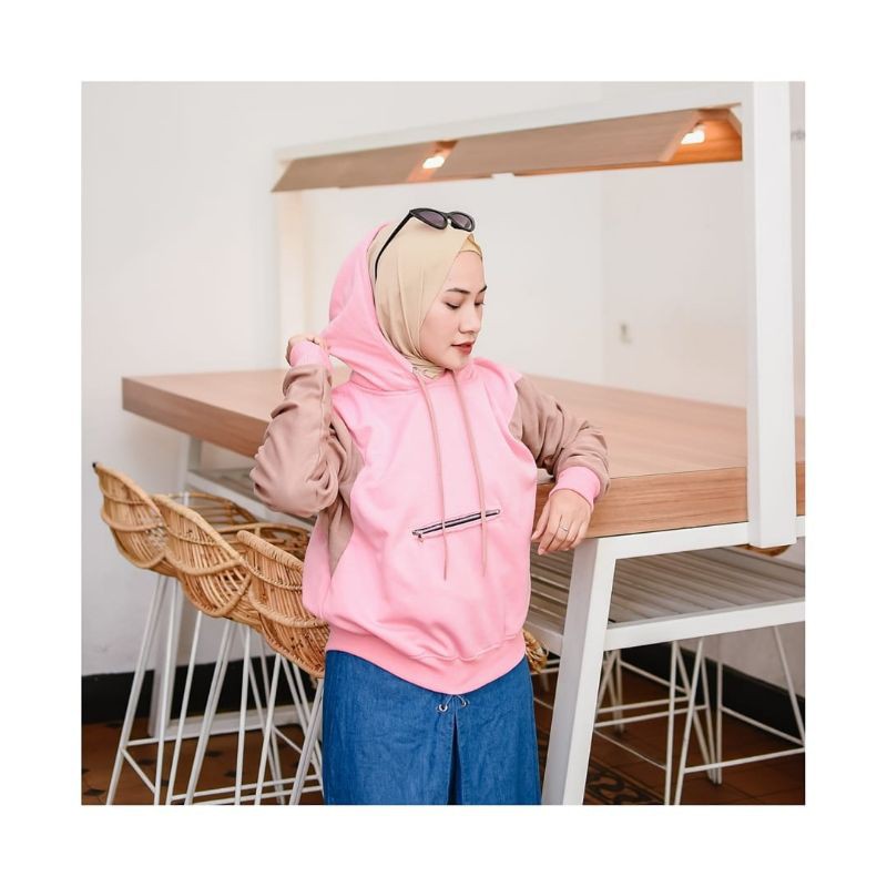 ALYA HOODIE || SWEATER HOODIE ZIPPER #ALY