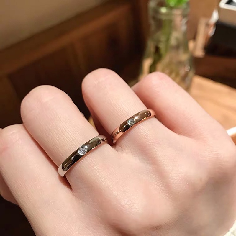 Cincin Model Terbuka Dapat Disesuaikan Untuk Pria Dan Wanita