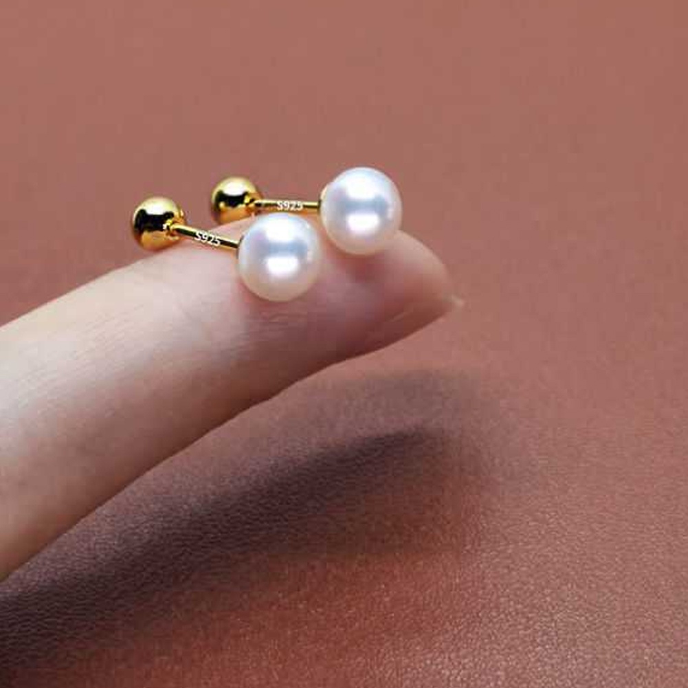 Anting Mutiara Imitasi Untuk Wanita