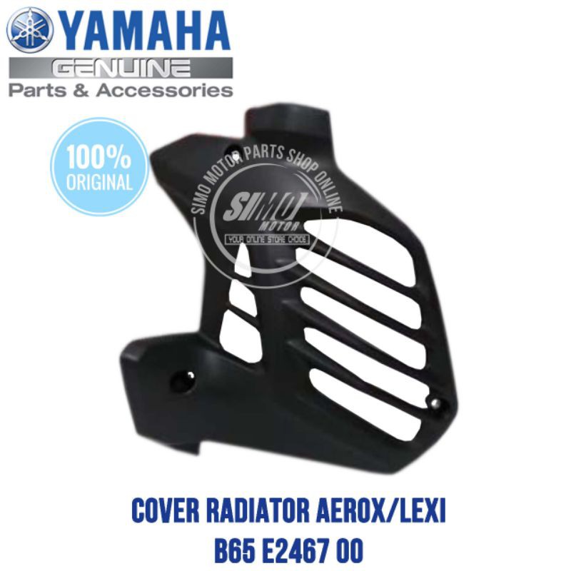 COVER TUTUP RADIATOR AEROX 155 LEXI ORI B65 E2467 00