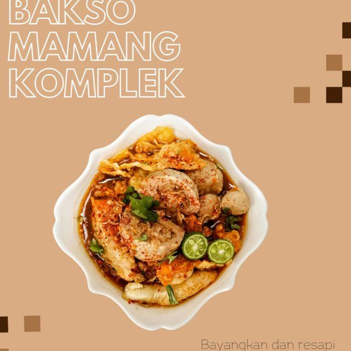 

BAKSO MAMANG KOMPLEK by JAJAN MADAM Best Seller