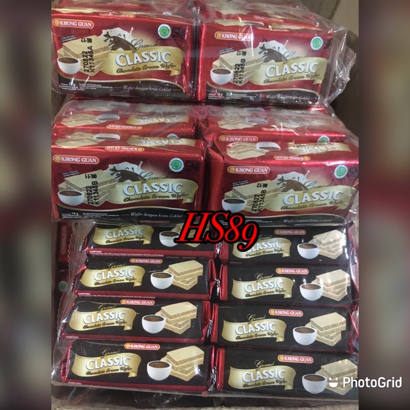 

Wafer Classic Khong Guan 180gr isi 10pcs