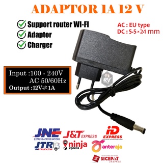 ADAPTOR 1A/12V - SUPPORT ROUTER WIFI