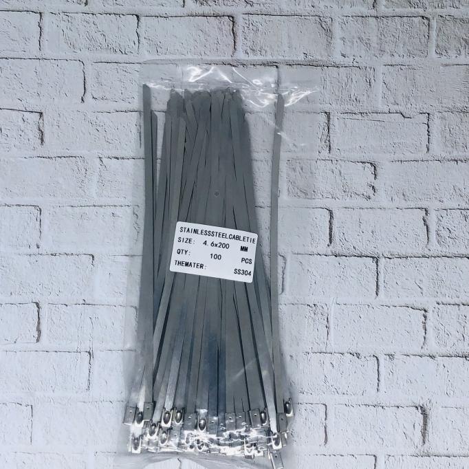 

BARU! HZ Stainless Steel Cable Ties 4,6 x 200 mm SS304