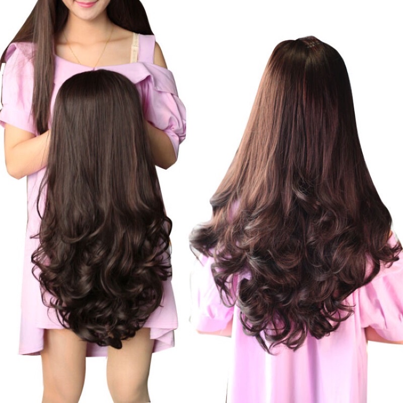 HALFWIG SIRKAM KOREA / half wig / wig sirkam setengah kepala 60 cm J022