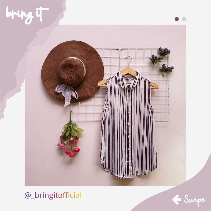 Atasan H&M Branded sisa ekspor