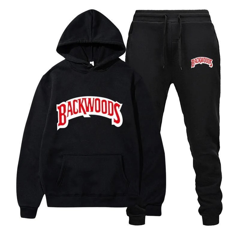 Setelan Celana Jogger &amp; Jumper Hoodie Backwood II Set sweater Hoodie dan Celana Joger Panjang ( Pria &amp; Wanita )