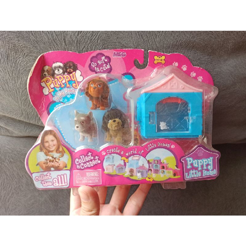 Puppy in my pocket, Puppy little home