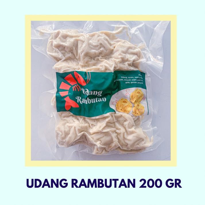 Udang Rambutan 200 gram Bicek - FROZEN FOOD