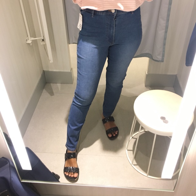 slim ankle jeans h&m