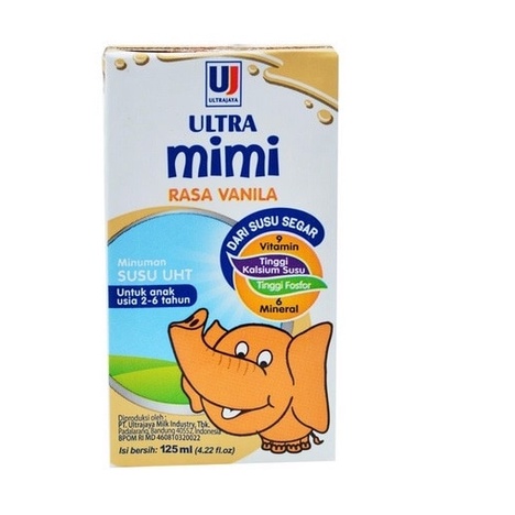 

fe20011vv Susu Uht Ultra Mimi 125 Ml Vanilla Xa201As