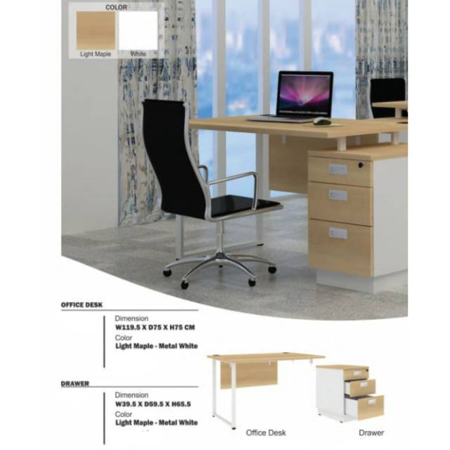 

Meja tulis Premium Expo ukuran 120x75x75cm bahan berkualitas sesuai gambar asli.