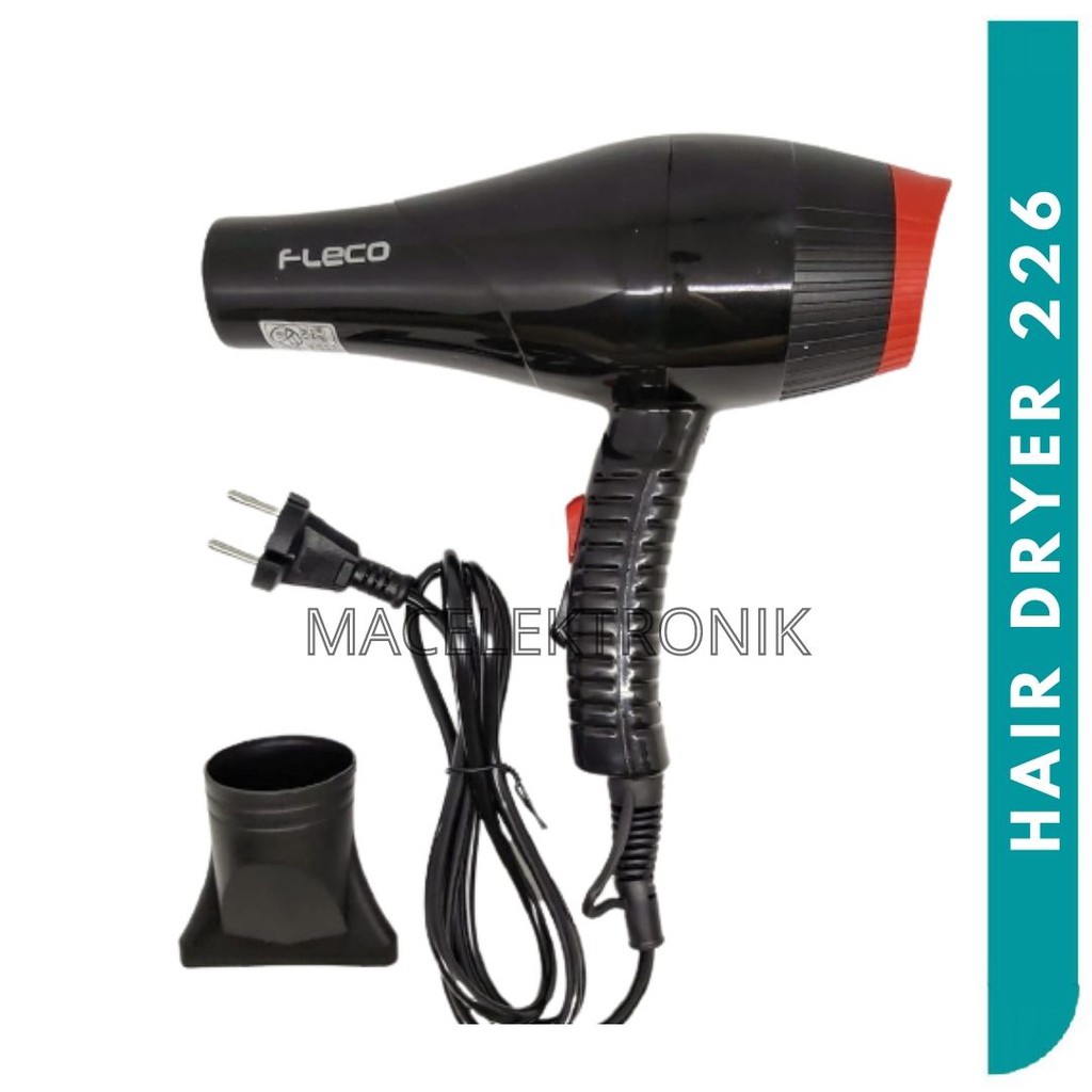 HAIR DRYER HAIRDRYER FLECO 226 pengering rambut / hair dryer profesional  Alat Pengering Rambut Pengering Rambut